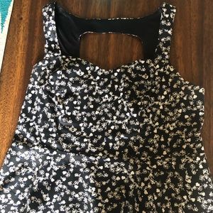 Torrid peplum style top, EUC, Size 0